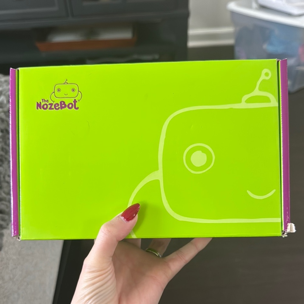 The NozeBot Green and Purple Box